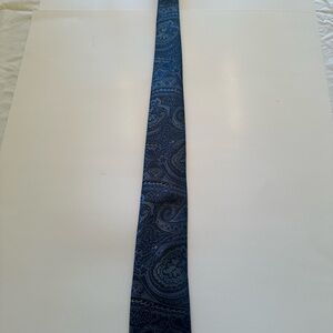 Blue Paisley Men's Tie